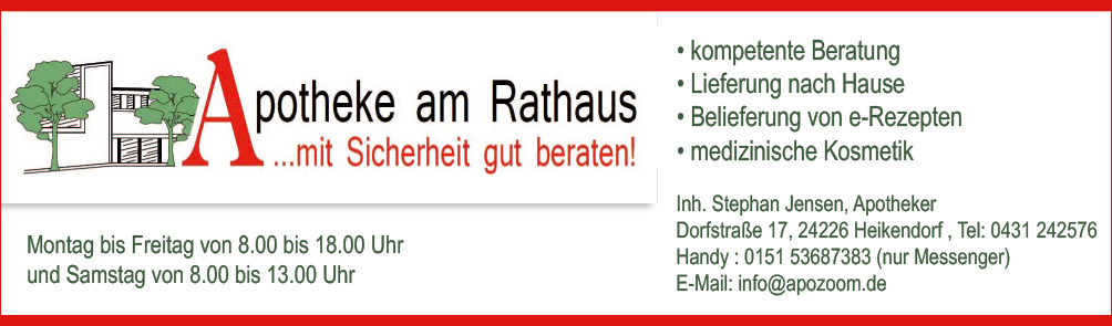 Apotheke am Rathaus - Anzeige Apotheke am Rathaus - Anzeige