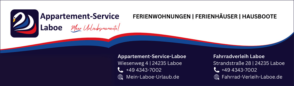 Appartementservice Laboe - Anzeige Appartementservice Laboe - Anzeige