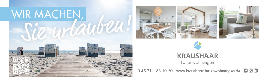 Kraushaar Ferienwohnungen - Anzeige Kraushaar Ferienwohnungen - Anzeige