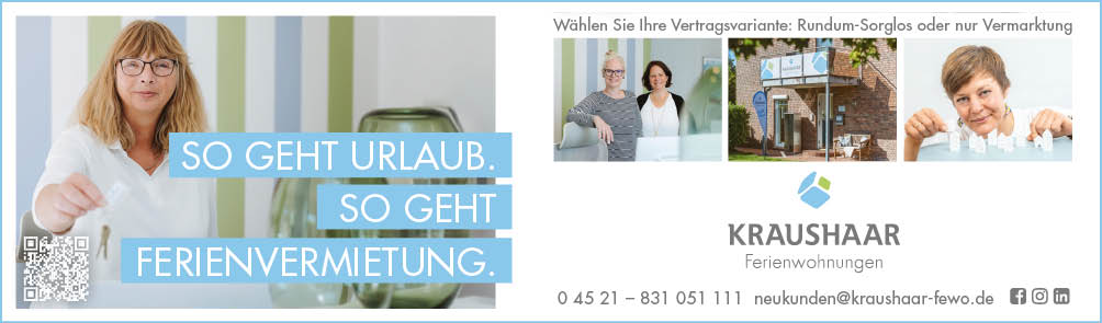 Kraushaar Ferienwohnungen - Anzeige Kraushaar Ferienwohnungen - Anzeige