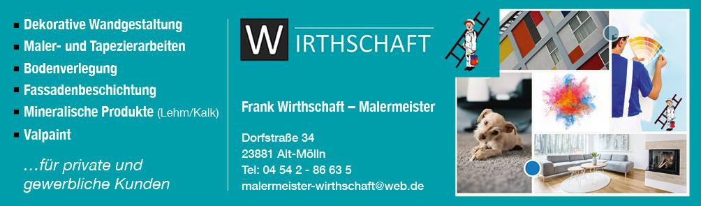 Malermeister Wirthschaft - Anzeige Malermeister Wirthschaft - Anzeige